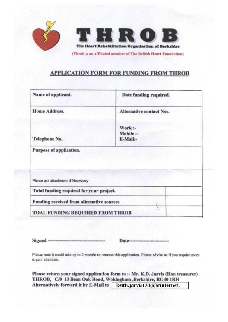 Application Form
